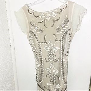 White embroidery Dress